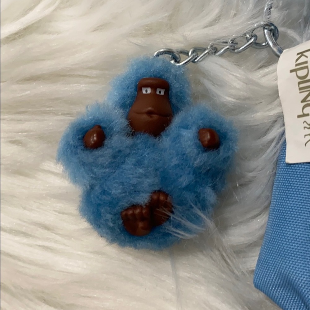 A blue Kipling purse - Picture 2 of 5